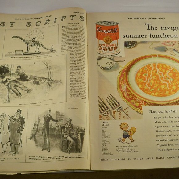 Rare Saturday Evening Post Aug/9/1930 - Picture 7 of 9